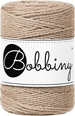 Cord Bobbiny 3PLY Macrame Rope 1,5 mm Golden Sand Cord