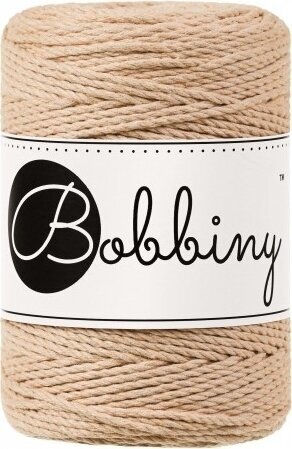 Cord Bobbiny 3PLY Macrame Rope 1,5 mm Biscuit Cord