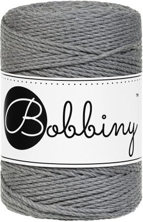 Șnur  Bobbiny 3PLY Macrame Rope 1,5 mm Gri piatră