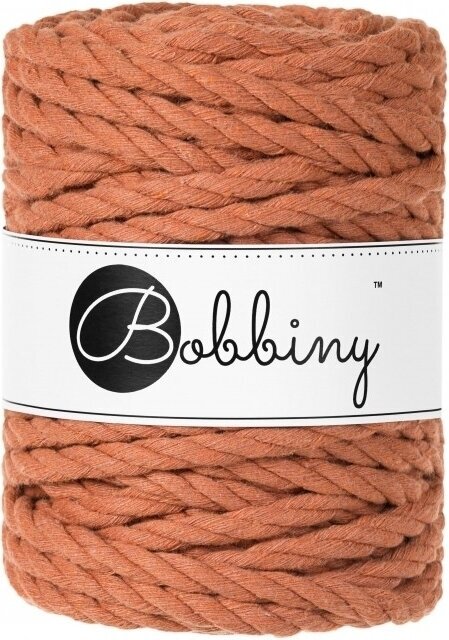 Cable Bobbiny 3PLY Macrame Rope 9 mm Terracotta Cable