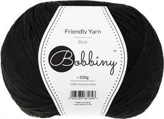 Breigaren Bobbiny Friendly Yarn Black Breigaren