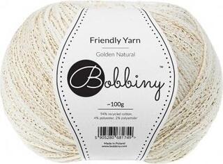 Breigaren Bobbiny Friendly Yarn Golden Natural Breigaren