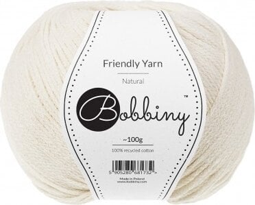 Przędza dziewiarska Bobbiny Friendly Yarn Natural