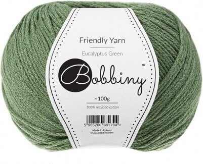 Knitting Yarn Bobbiny Friendly Yarn Knitting Yarn Eucalyptus Green