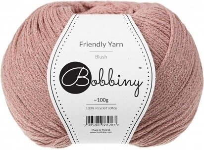 Hilo de tejer Bobbiny Friendly Yarn Blush Hilo de tejer