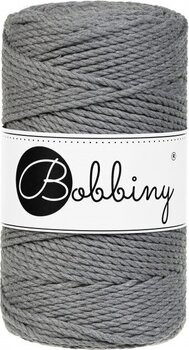 Naru Bobbiny 3PLY Macrame Rope 3 mm Stone Grey - 1