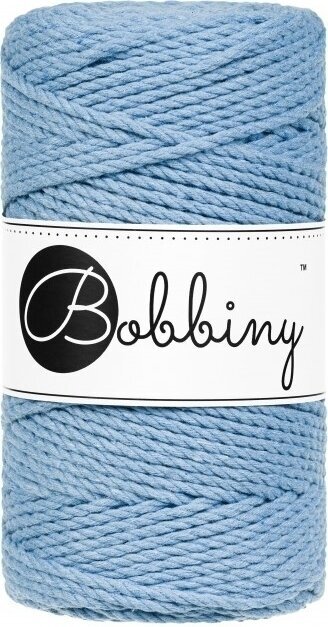 Cordon Bobbiny 3PLY Macrame Rope 3 mm Perfect Blue