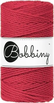 Snor Bobbiny 3PLY Macrame Rope Snor 3 mm Classic Red - 1
