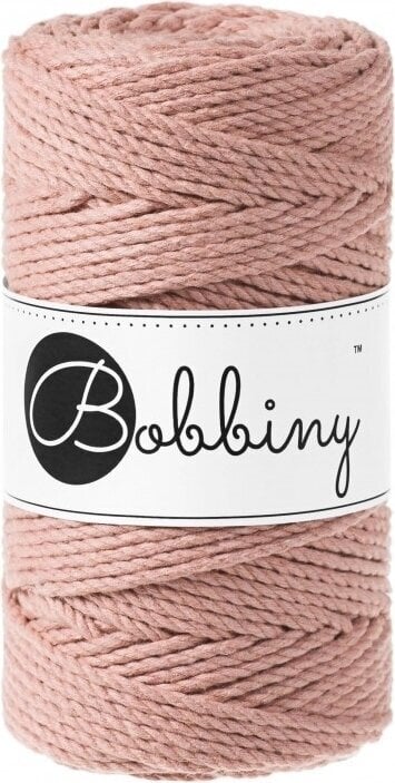 Sznurek Bobbiny 3PLY Macrame Rope 3 mm 100 m Blush Sznurek