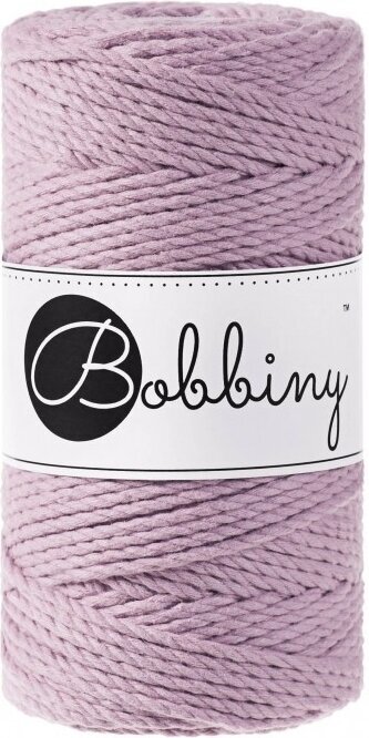 Snor Bobbiny 3PLY Macrame Rope 3 mm Dusty Pink