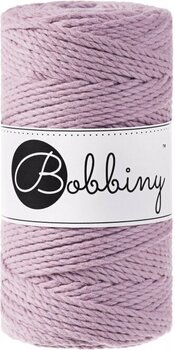 Snor Bobbiny 3PLY Macrame Rope 3 mm Dusty Pink - 1