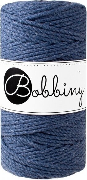 Cord Bobbiny 3PLY Macrame Rope Cord 3 mm Jeans