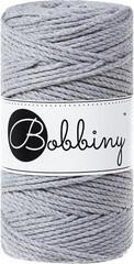 Șnur  Bobbiny 3PLY Macramé Rope 3 mm 100 m Argintiu Șnur 