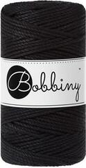 Kanap Bobbiny 3PLY Macramé Rope 3 mm 100 m Black Kanap