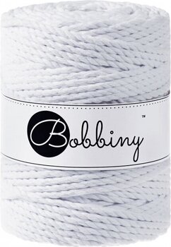 Cord Bobbiny 3PLY Macrame Rope Cord 5 mm White - 1