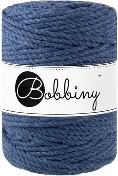 Snor Bobbiny 3PLY Macrame Rope Snor 5 mm Jeans - 1