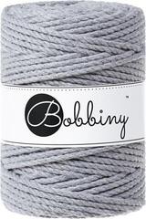 Schnur Bobbiny 3PLY Macramé Rope 5 mm 100 m Silver Schnur
