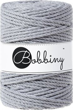 Cable Bobbiny 3PLY Macrame Rope Cable 5 mm Silver - 1