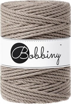 Cordão Bobbiny 3PLY Macrame Rope 5 mm Café - 1