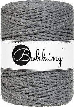 Cordão Bobbiny 3PLY Macrame Rope 5 mm Stone Grey - 1