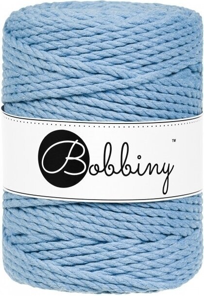 Cord Bobbiny 3PLY Macrame Rope 5 mm Perfect Blue
