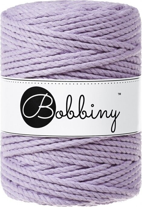 Cord Bobbiny 3PLY Macrame Rope Cord 5 mm Lavender
