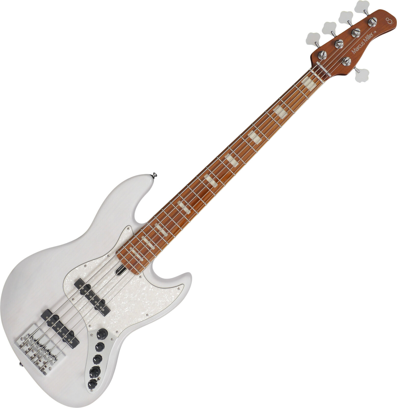 5-saitiger E-Bass, 5-Saiter E-Bass Sire Marcus Miller V8-5 White Blonde