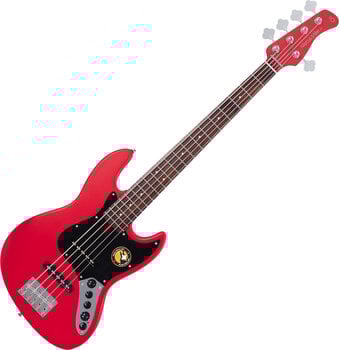 5-string Bassguitar Sire Marcus Miller V3-5 Red Satin 5-string Bassguitar - 1