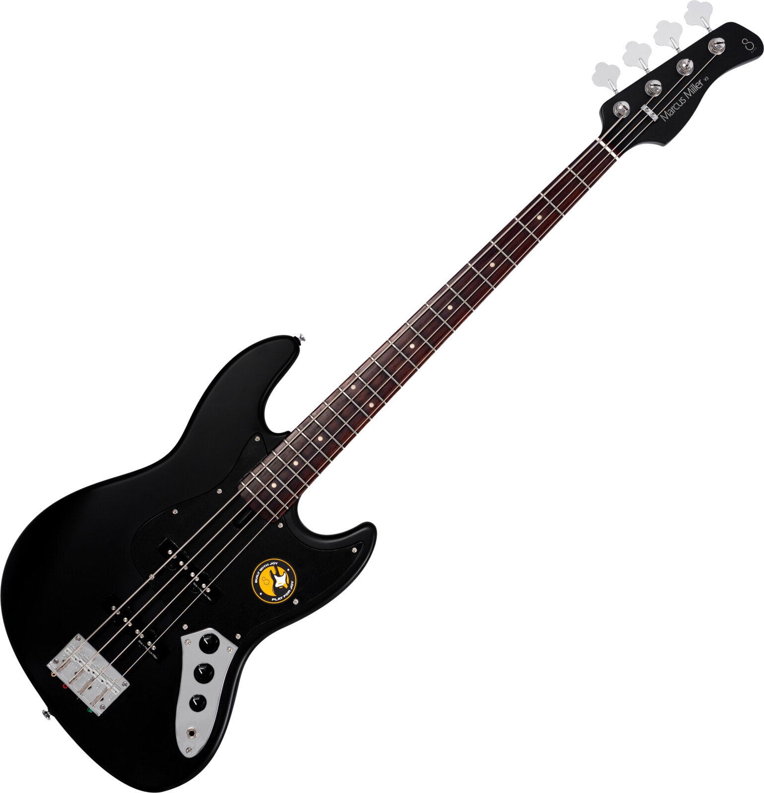 Elektrická baskytara Sire Marcus Miller V3P-4 Black Satin