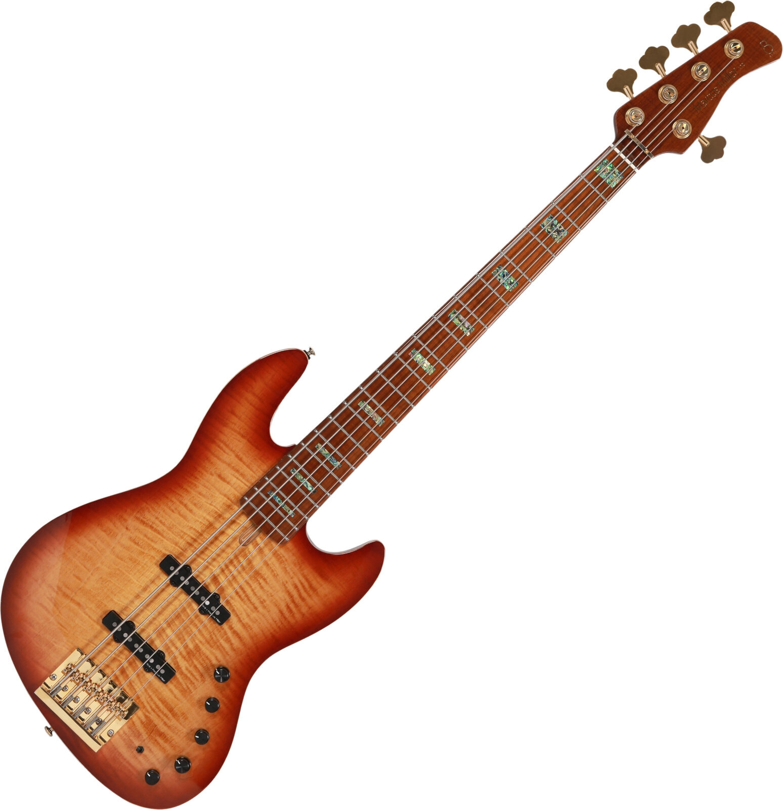 5-saitiger E-Bass, 5-Saiter E-Bass Sire Marcus Miller V10 DX-5 Tobacco Sunburst