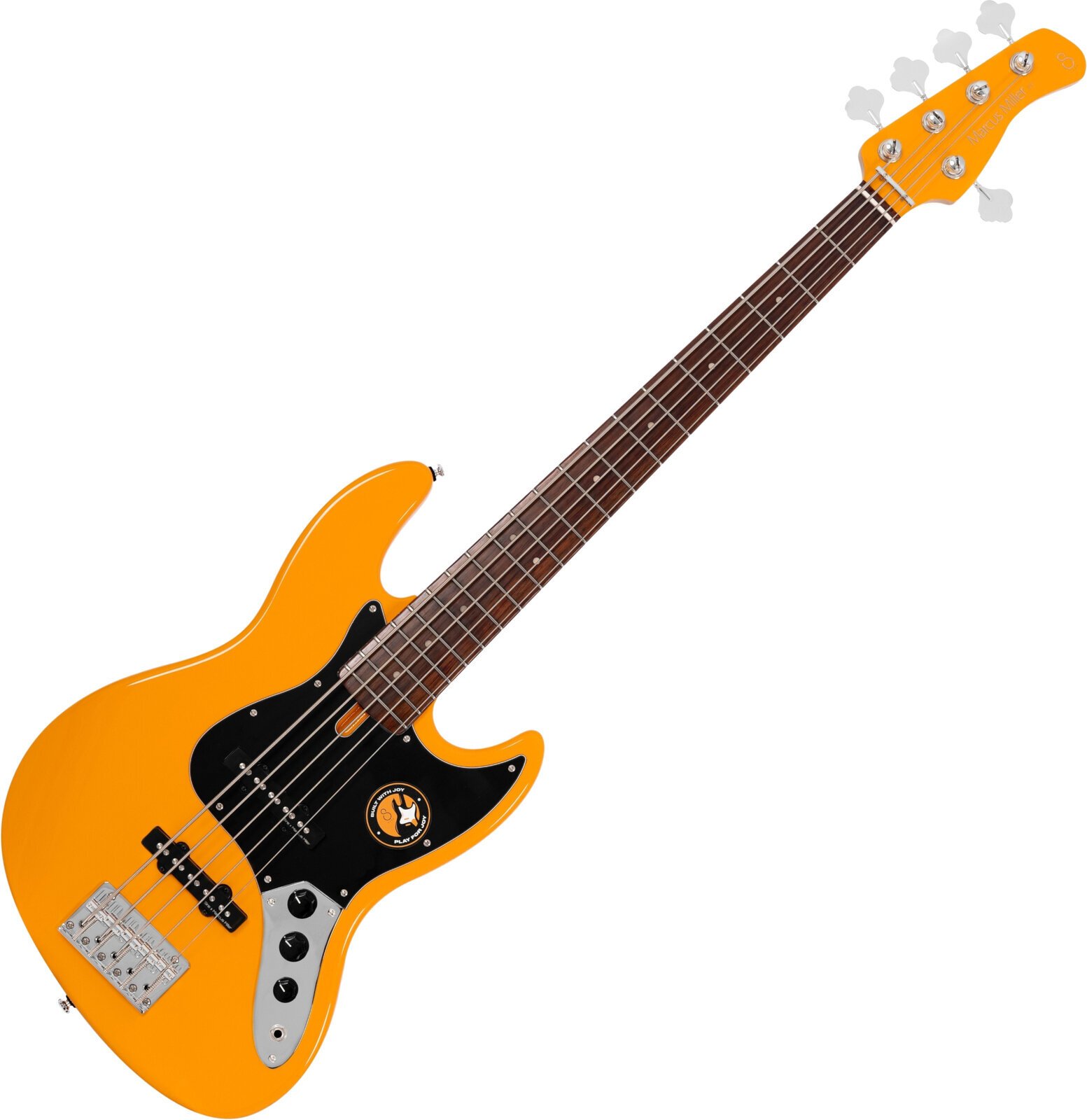 5-saitiger E-Bass, 5-Saiter E-Bass Sire Marcus Miller V3P-5 Orange