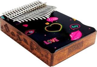 Kalimba Mahalo MKA17HE Heart Kalimba