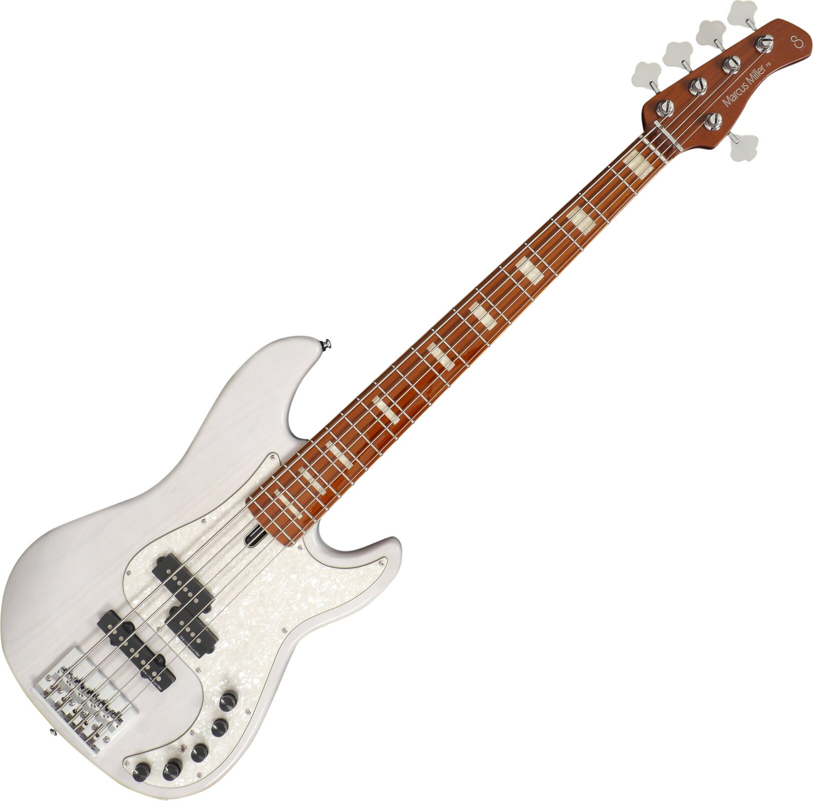 5-saitiger E-Bass, 5-Saiter E-Bass Sire Marcus Miller P8-5 White Blonde