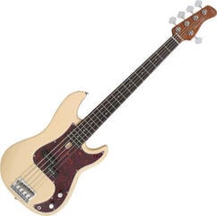 Bajo de 5 cuerdas Sire Marcus Miller P5R Alder-5 Vintage White Bajo de 5 cuerdas