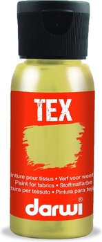 Βαφή για Ύφασμα Darwi Tex Fabric Paint 50 ml Gold - 1