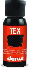 Barva na textil Darwi DA0100050100C Barva na látky Black 50 ml 1 ks