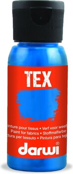 Βαφή για Ύφασμα Darwi Tex Fabric Paint Βαφή υφασμάτων Antique Blue 50 ml 1 τεμ. - 1