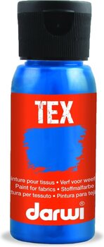 Tygfärg Darwi Tex Fabric Paint Fabriksfärg 50 ml Sky Blue - 1
