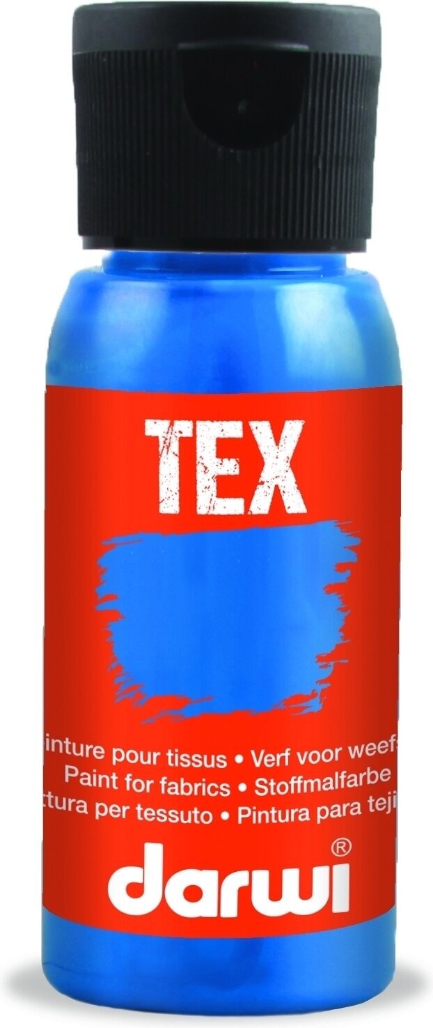 Textilfesték Darwi Tex Fabric Paint 50 ml Light Blue