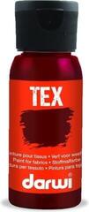 Auduma krāsa Darwi Tex Fabric Paint 50 ml Rred Regina