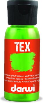 Stofmaling Darwi Tex Fabric Paint 50 ml Neon Green - 1