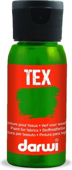 Textilfarbe Darwi Tex Fabric Paint 50 ml Moos Green - 1