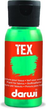 Textielverf Darwi Tex Fabric Paint 50 ml Pearlescent Turquoise - 1