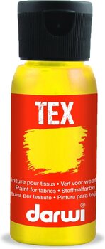 Boja za tekstil  Darwi Tex Fabric Paint 50 ml Golden Yellow - 1