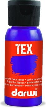 Textielverf Darwi Tex Fabric Paint 50 ml Violet - 1