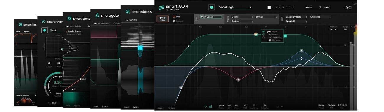 Tonstudio-Software Plug-In Effekt Sonible Sonible smart:bundle (Digitales Produkt)