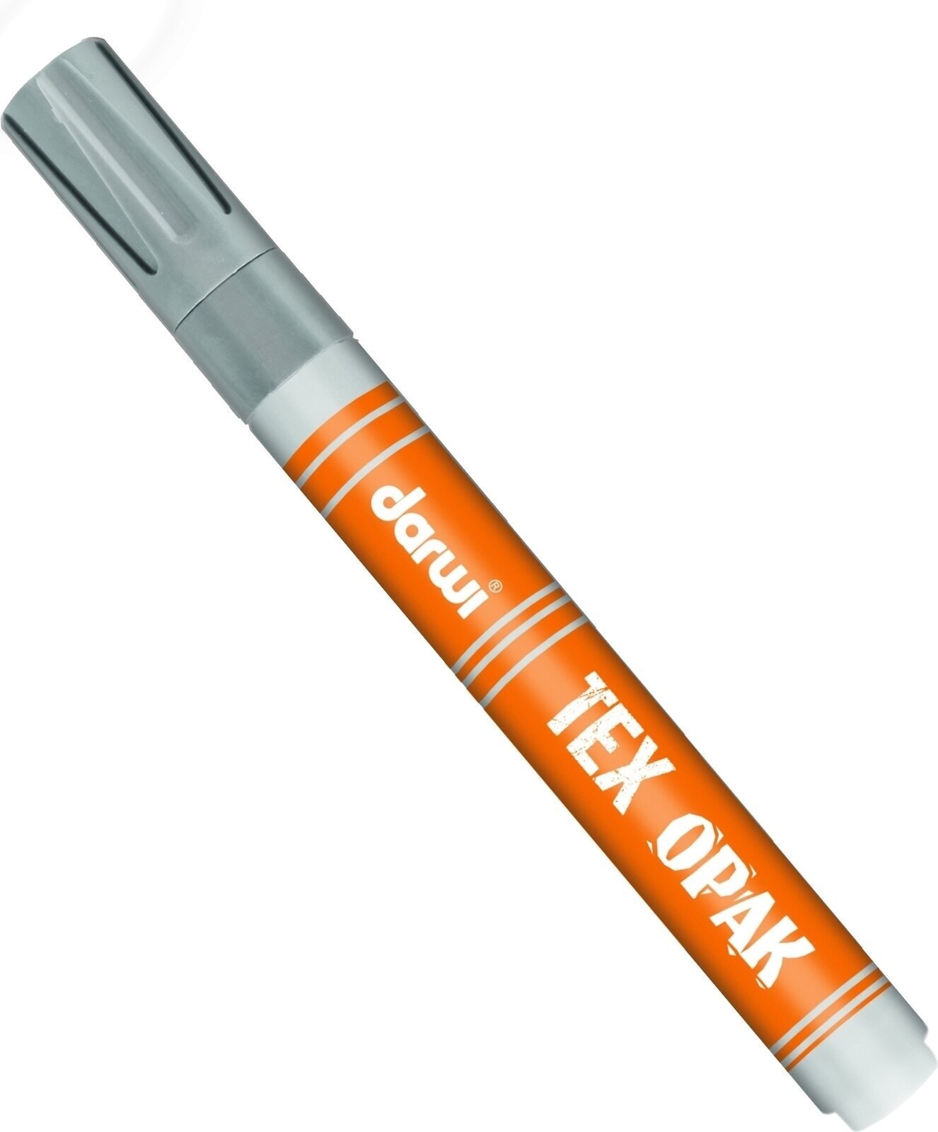 Felt-Tip Pen Darwi Tex Fabric Opak Marker Silver 6 ml