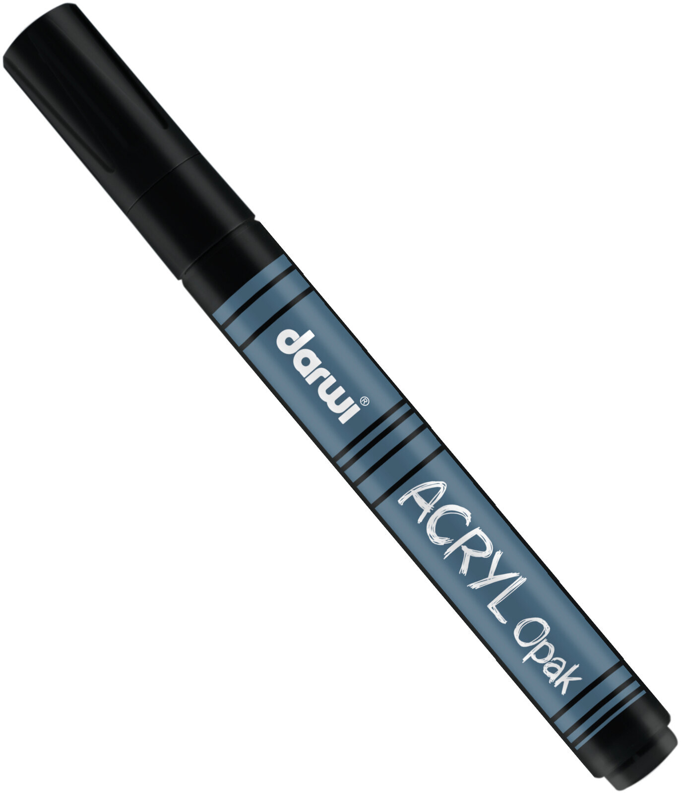 Felt-Tip Pen Darwi Acryl Opak Marker Black 6 ml 1 pc