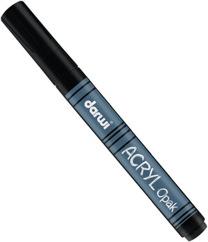 Viltstift Darwi Acryl Opak Marker Acryl marker Black 6 ml 1 stuk - 1