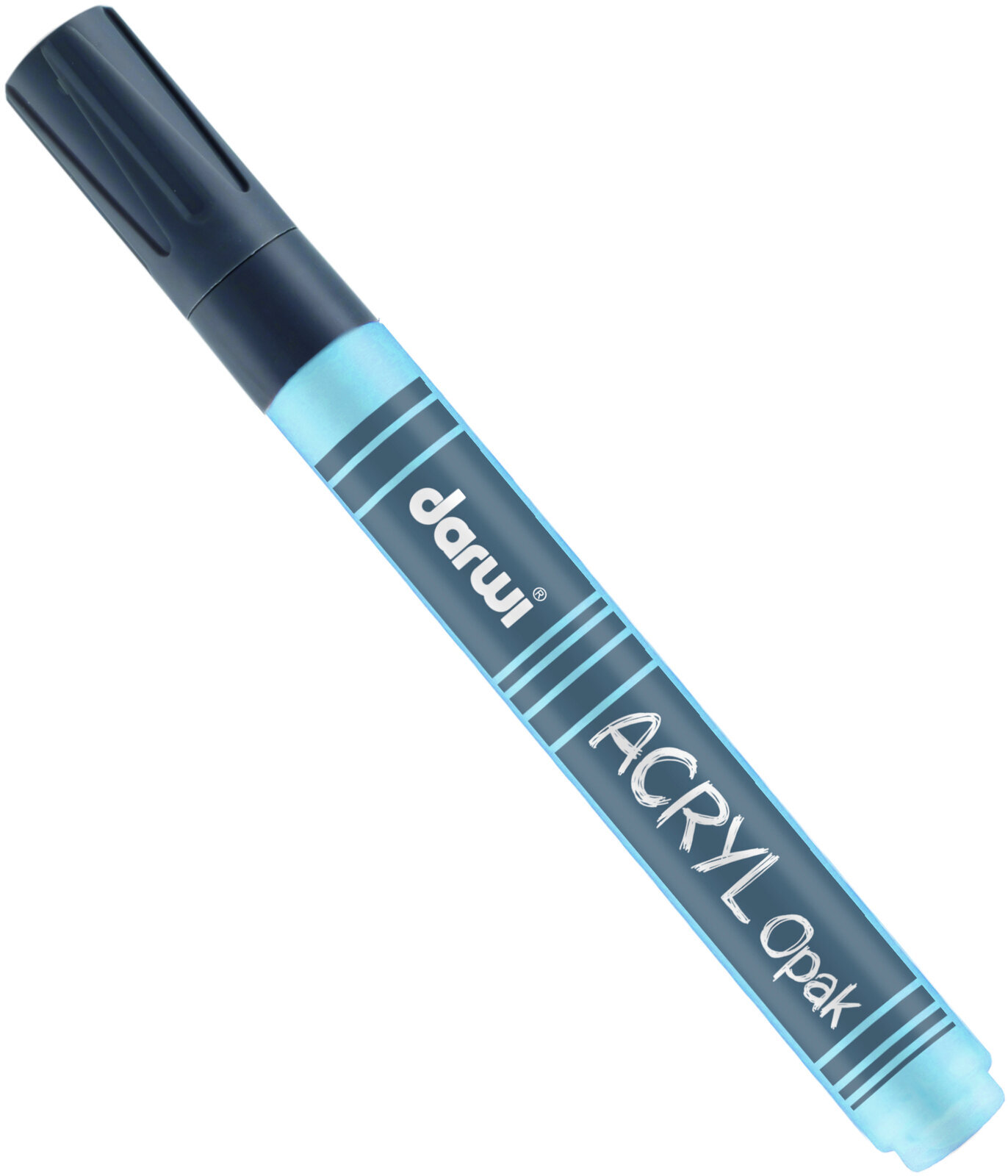 Flomaster Darwi Acryl Opak Marker Akrilni marker Blue Grey 6 ml 1 kos